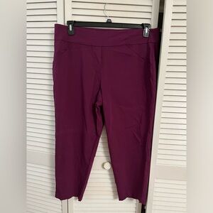 Women’s dress/work pants. Size 18,  pull on stretchy waist